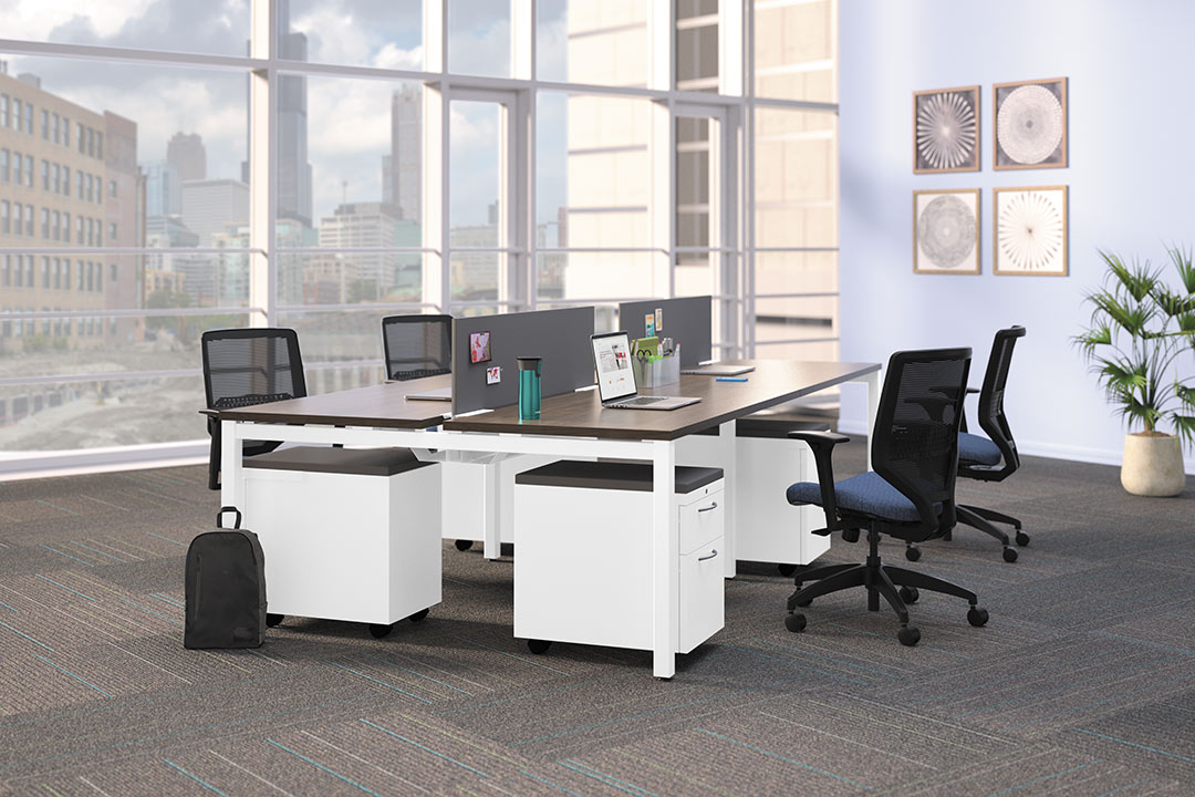 Collaborated style open workstations