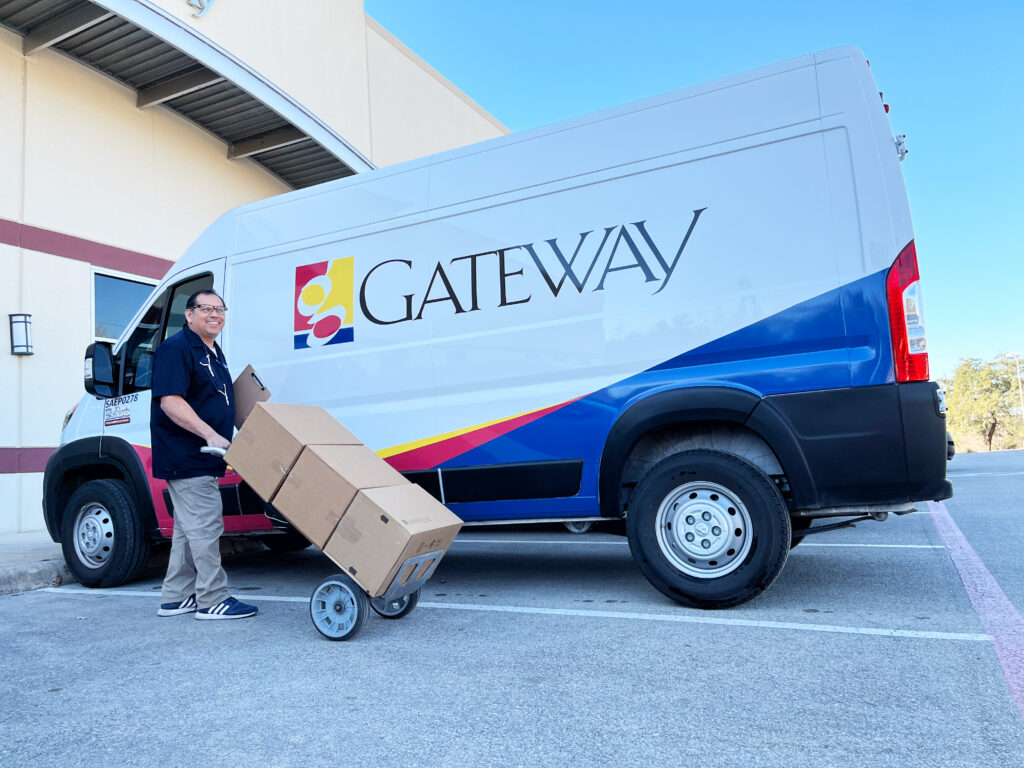 Gateway delivery driver